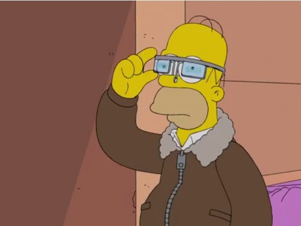 Aparece capitulo de los Simpson con los Google Glass Aparece capitulo de los Simpson con los Google Glass