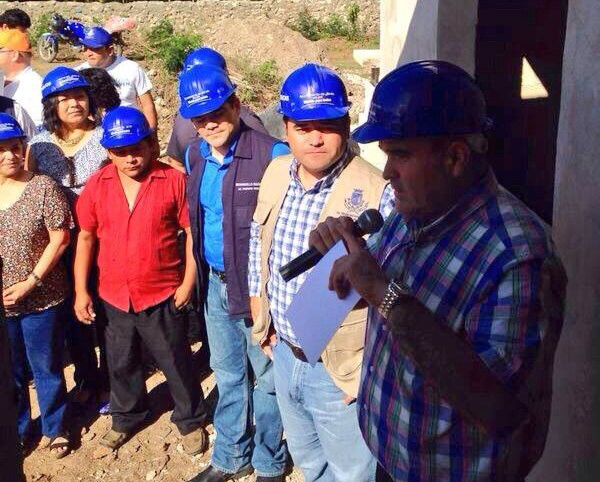 Renán Barrera Concha supervisó obras  y acciones en comisarias meridanas