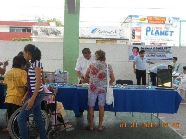 Arrancó en Tizimín, Yucatán, la campaña de salud visual Arrancó en Tizimín, Yucatán, la campaña de salud visual