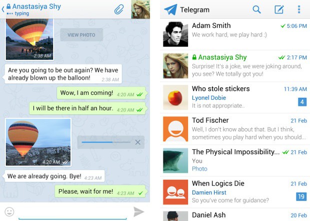Telegram el nuevo rival de Whatsapp Telegram el nuevo rival de Whatsapp