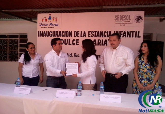 Inauguran estancia infantil “Dulce María” en Valladolid. Inauguran estancia infantil “Dulce María” en Valladolid.