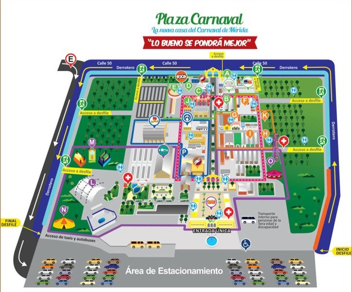 30 pesos costará sentarse en una silla durante el Carnaval de Mérida 30 pesos costará sentarse en una silla durante el Carnaval de Mérida