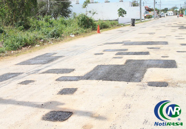 Reinicia bacheo en calles de Valladolid. Reinicia bacheo en calles de Valladolid.