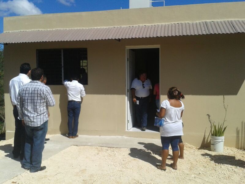 Entregan la primera vivienda autosustentable en el Estado Entregan la primera vivienda autosustentable en el Estado