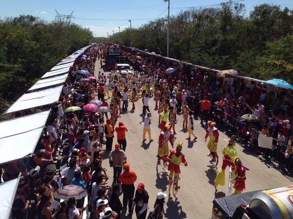 Más de 350 mil personas han participado en las fiestas de Momo Más de 350 mil personas han participado en las fiestas de Momo