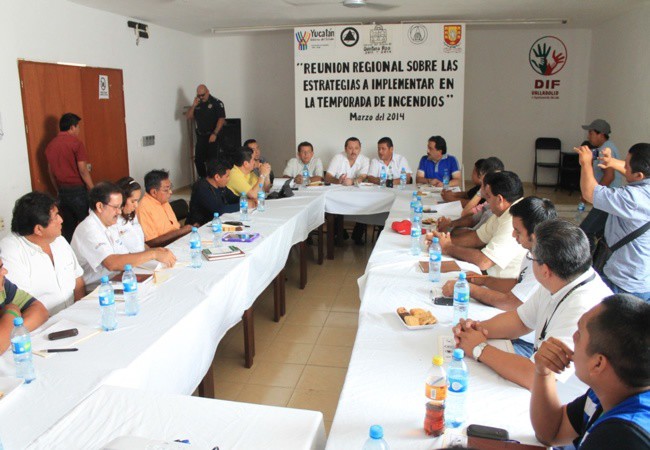 Reunión contra prevención de incendios en Valladolid. Reunión contra prevención de incendios en Valladolid.