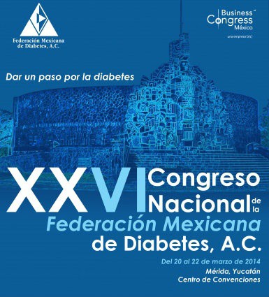 Por primera vez en Mérida, el XXVI Congreso Nacional de Diabetes Por primera vez en Mérida, el XXVI Congreso Nacional de Diabetes