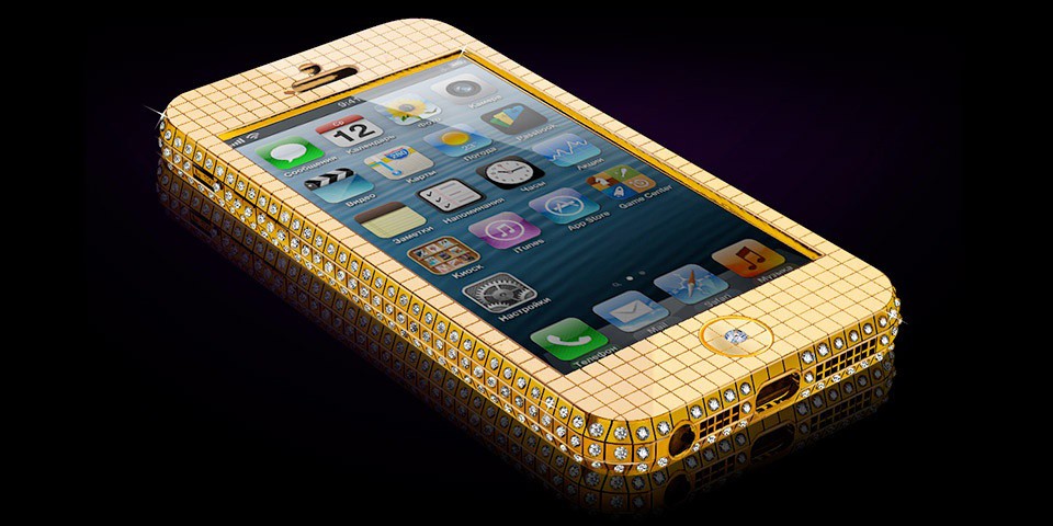 El iPhone de oro y diamantes con un valor de un millón de dólares El iPhone de oro y diamantes con un valor de un millón de dólares