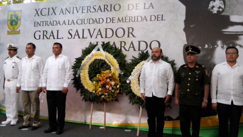 99 aniversario de la entrada del General Salvador Alvarado a Mérida 99 aniversario de la entrada del General Salvador Alvarado a Mérida