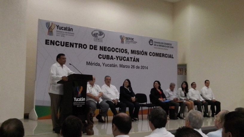Estrechan intercambio comercial Yucatán-Cuba Estrechan intercambio comercial Yucatán-Cuba