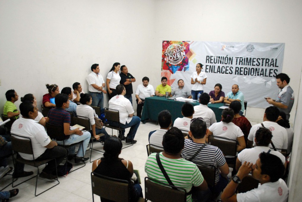 Realiza Sejuve reunión trimestral con enlaces municipales de la juventud Realiza Sejuve reunión trimestral con enlaces municipales de la juventud