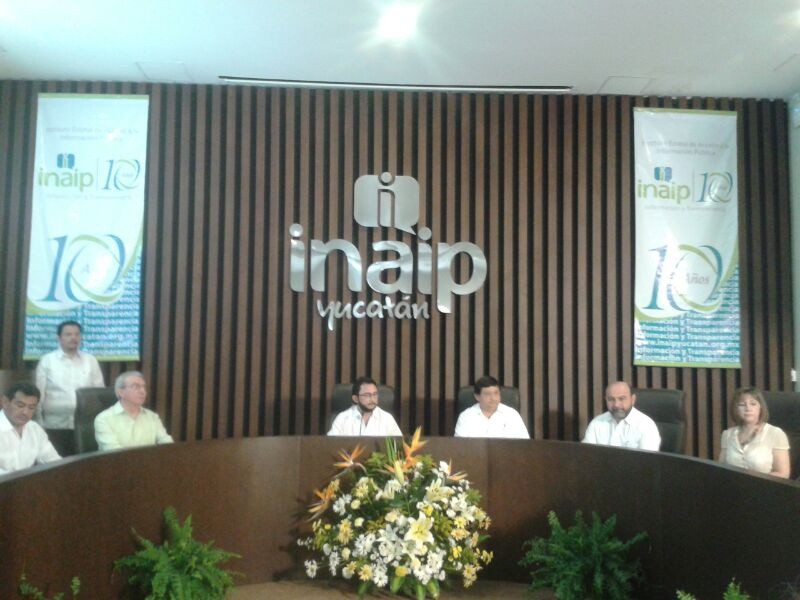 Comisionado presidente del INAIP rinde informe anual de actividades Comisionado presidente del INAIP rinde informe anual de actividades