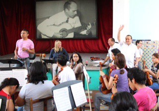 Inicia taller de dirección orquestal para jóvenes Inicia taller de dirección orquestal para jóvenes