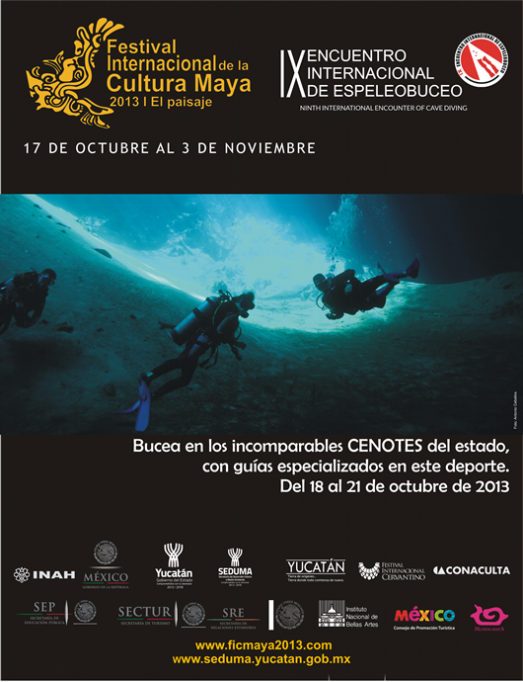 Espeleobuceo, cine y academia enriquecerán el FICMaya 2013 Espeleobuceo, cine y academia enriquecerán el FICMaya 2013