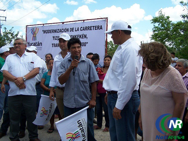 Inauguración y banderazo de infraestructura carretera en Tizimín. Inauguración y banderazo de infraestructura carretera en Tizimín.