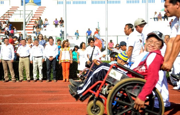 Inauguran juegos deportivos de educación especial Inauguran juegos deportivos de educación especial