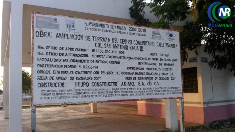 San Antonio Kaua III abandonado por 2 ayuntamientos San Antonio Kaua III abandonado por 2 ayuntamientos