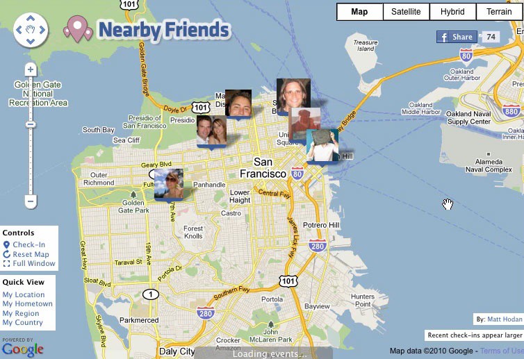 Facebook añade Nearby Friends para localizar a tus amigos Facebook añade Nearby Friends para localizar a tus amigos