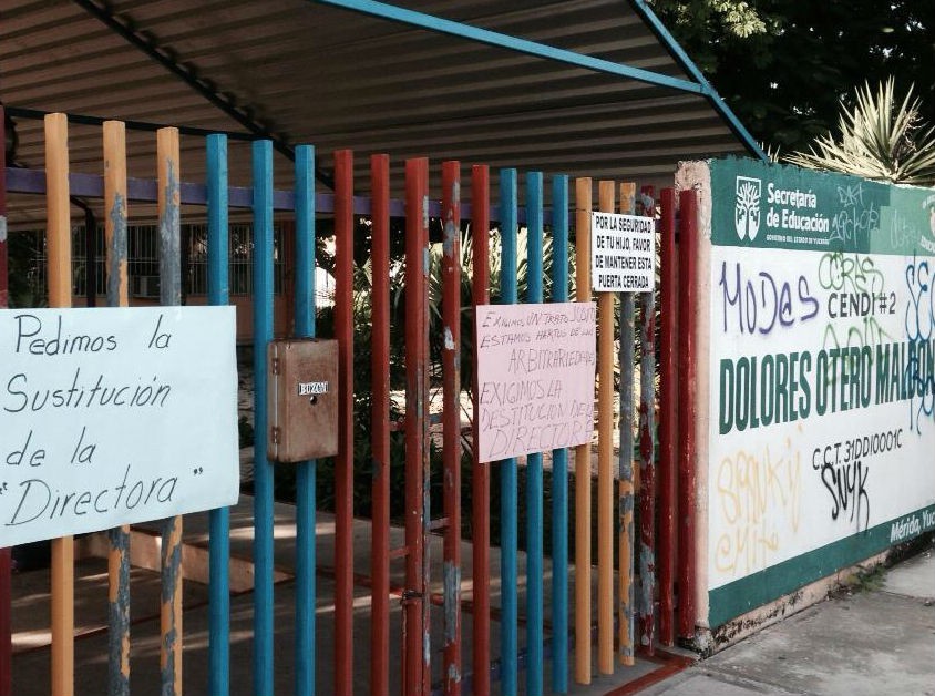 Empleados del CENDI numero 2 Dolores Otero Maldonado piden sustitución de la directora Empleados del CENDI numero 2 Dolores Otero Maldonado piden sustitución de la directora