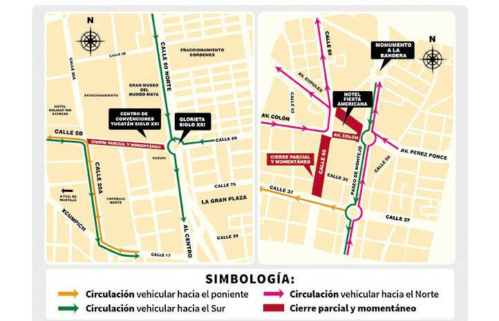 Cortes a la circulación por la visita de jefes de Estado del Caribe Cortes a la circulación por la visita de jefes de Estado del Caribe