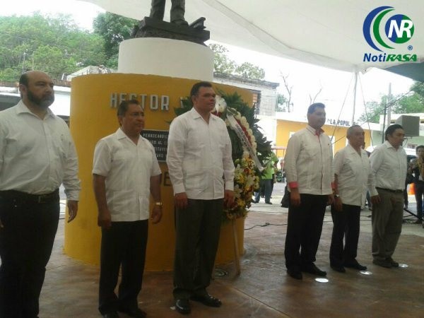 Rinden homenaje al impulsor del artículo 123 en Mérida Rinden homenaje al impulsor del artículo 123 en Mérida