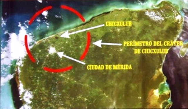 Muestra itinerante “El Cráter de Chicxulub” ha llegado hasta francia Muestra itinerante “El Cráter de Chicxulub” ha llegado hasta francia