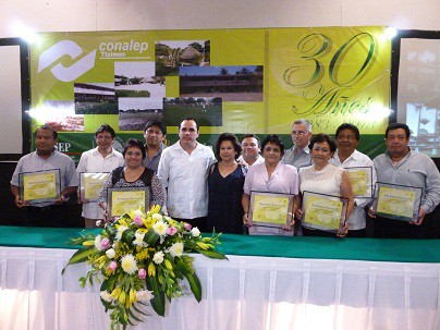 TIZIMIN: Celebran el XXX Aniversario del Conalep. TIZIMIN: Celebran el XXX Aniversario del Conalep.