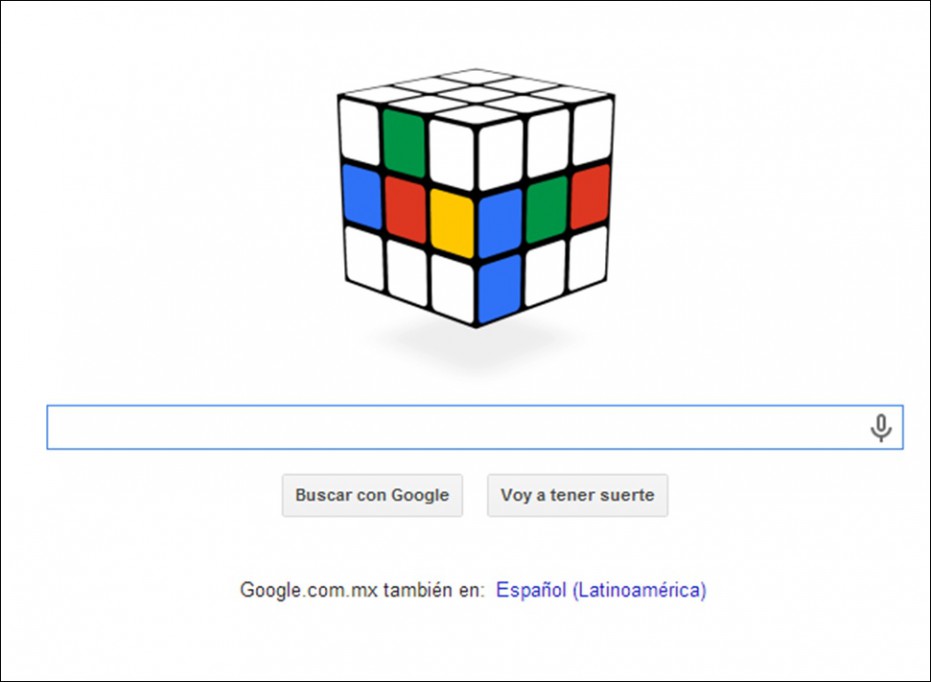 El Rubik cumple 40 años y Google lo celebra El Rubik cumple 40 años y Google lo celebra