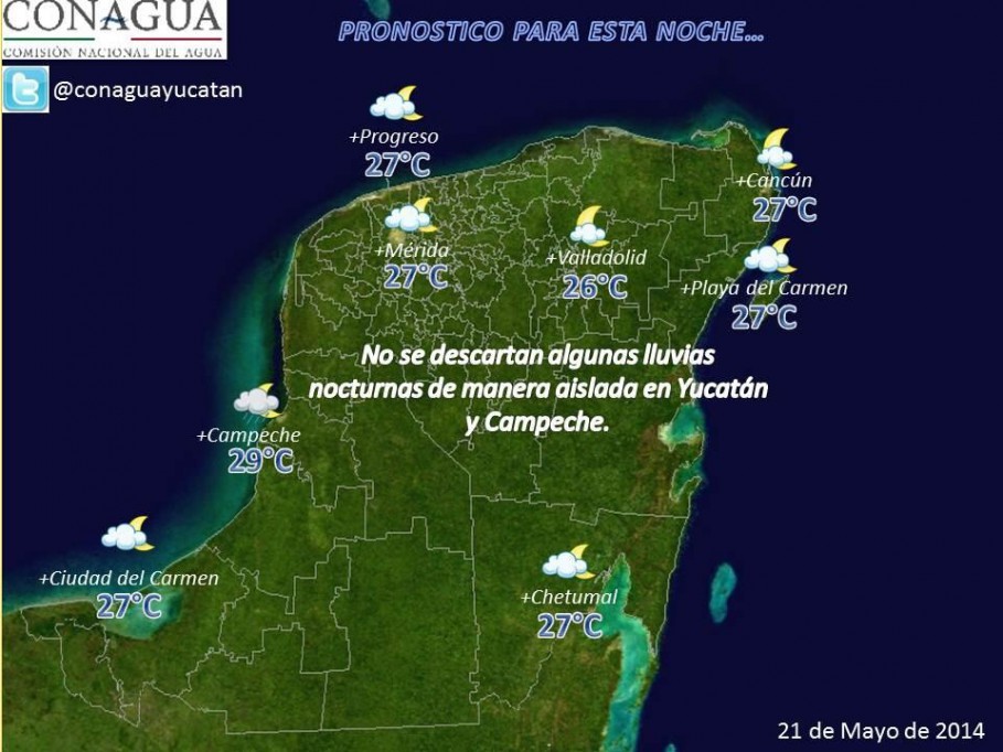 Continuarán lluvias este jueves Continuarán lluvias este jueves