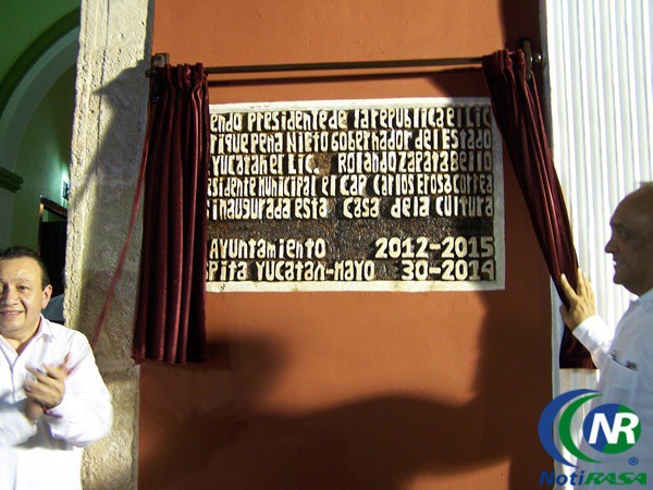 Inauguran en Espita la Casa de la Cultura Inauguran en Espita la Casa de la Cultura