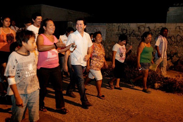 Mauricio Sahuí visita el sur de Mérida Mauricio Sahuí visita el sur de Mérida