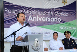 La policía municipal de Mérida cumple 11 años La policía municipal de Mérida cumple 11 años