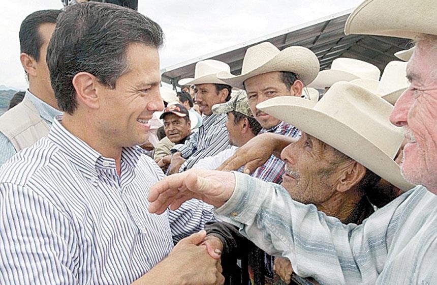 Califican a Peña Nieto como un "Presidente Agrarista" Califican a Peña Nieto como un "Presidente Agrarista"