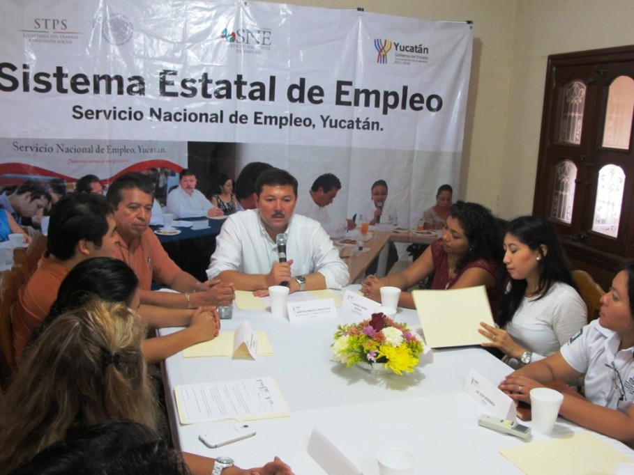 Sesiona el Sistema Estatal de Empleo en Ticul Sesiona el Sistema Estatal de Empleo en Ticul