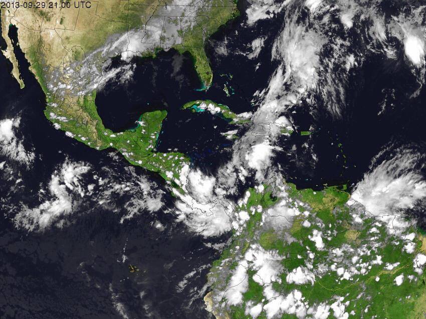 Zona de disturbio provocará fuertes lluvias en la región a partir de este miércoles Zona de disturbio provocará fuertes lluvias en la región a partir de este miércoles