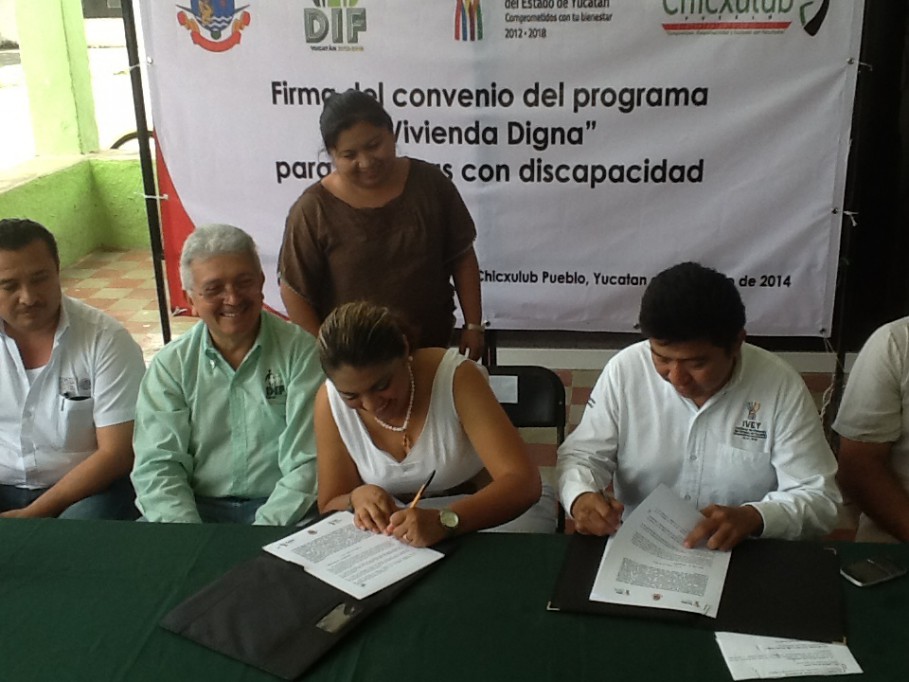 El programa "Vivienda Digna" llega a Chicxulub pueblo El programa "Vivienda Digna" llega a Chicxulub pueblo