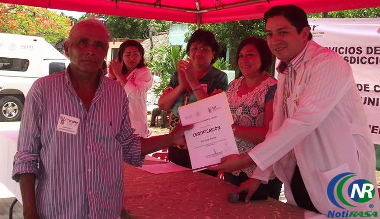 Certifican la séptima comunidad saludable de Tizimín Certifican la séptima comunidad saludable de Tizimín