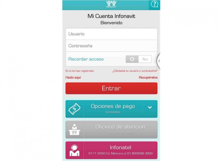 Ofrece el Infonavit consultas via celular con su nueva aplicación Ofrece el Infonavit consultas via celular con su nueva aplicación