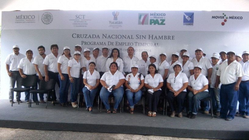 SCT entrega más de 45 millones al programa "Empleo Temporal en el Estado" SCT entrega más de 45 millones al programa "Empleo Temporal en el Estado"