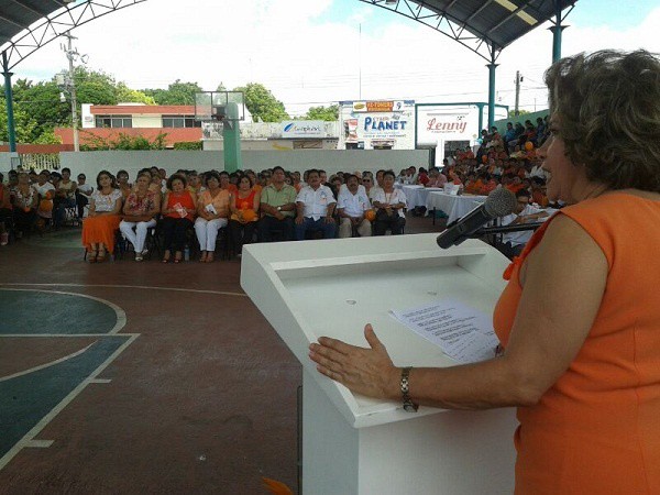 Mujeres celebran día naranja en Tizimín Mujeres celebran día naranja en Tizimín