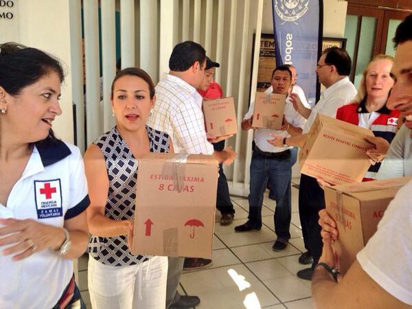 La Cruz Roja envía ayuda humanitaria a Guerrero con mensajes de niños meridanos La Cruz Roja envía ayuda humanitaria a Guerrero con mensajes de niños meridanos