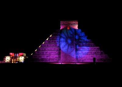 Aún sin fecha el espectáculo de luz y sonido en Chichén Itzá Aún sin fecha el espectáculo de luz y sonido en Chichén Itzá