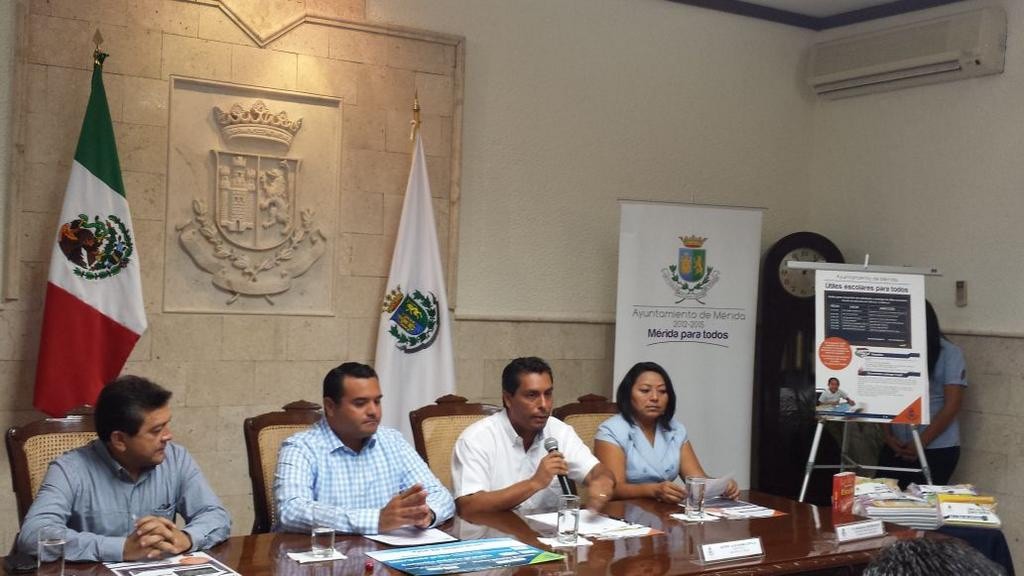 Anuncia el Ayuntamiento de Mérida la entrega de más de 3 mil útiles escolares Anuncia el Ayuntamiento de Mérida la entrega de más de 3 mil útiles escolares