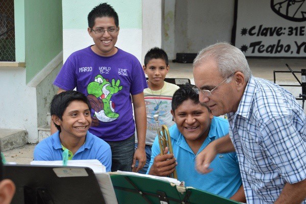 Jóvenes yucatecos participan en campamento musical de verano Jóvenes yucatecos participan en campamento musical de verano