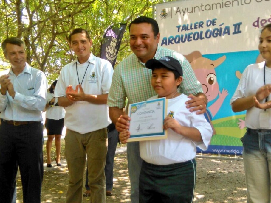 50 niños y jóvenes participaron en el II taller de arqueología 50 niños y jóvenes participaron en el II taller de arqueología