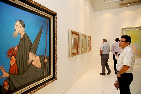 Más de tres mil visitantes ha tenido la exposición "Grandes maestros. Transición y ruptura en la pintura mexicana" Más de tres mil visitantes ha tenido la exposición "Grandes maestros. Transición y ruptura en la pintura mexicana"