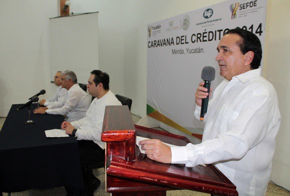 Arranca la Caravana del Crédito en Mérida Arranca la Caravana del Crédito en Mérida