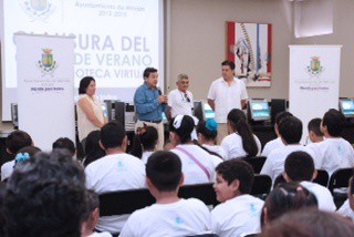 Culmina curso de verano en blibioteca virtual de Mérida Culmina curso de verano en blibioteca virtual de Mérida