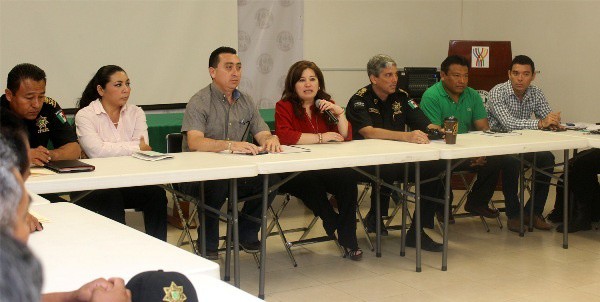 Fiscales investigadores y comandantes de la SSP afianzan estrategias Fiscales investigadores y comandantes de la SSP afianzan estrategias