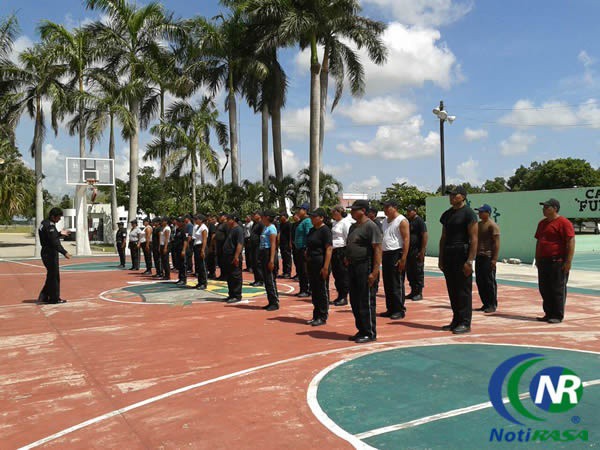 Se capacitan a 23 nuevos policías de Tizimín Se capacitan a 23 nuevos policías de Tizimín